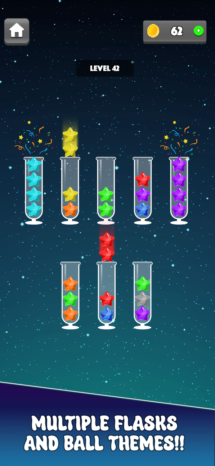 Ball Sort - Color Stack Puzzle