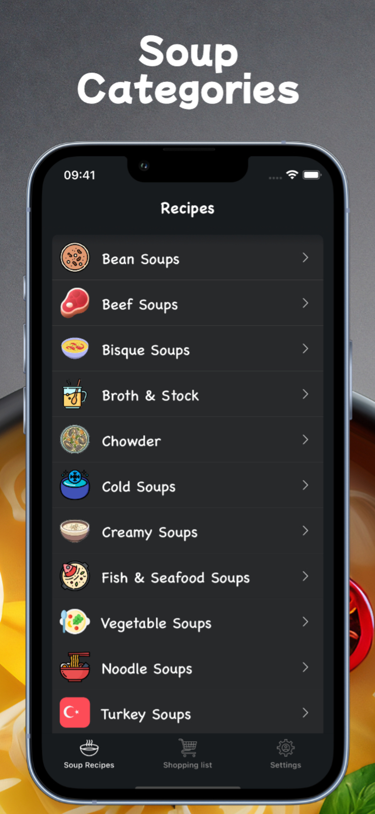 Soups: Prep Healthy Recipes screenshot 3