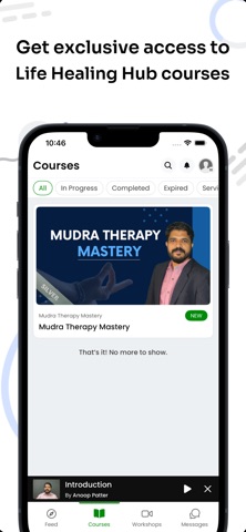 Life Healing Hub iPhone screenshot