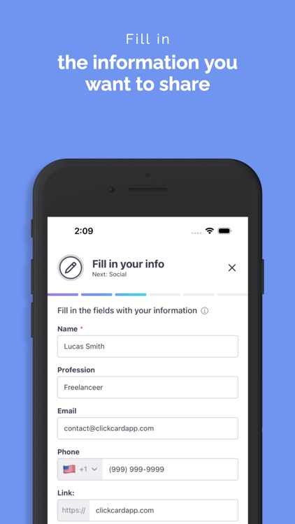 ClickCard - Business Card