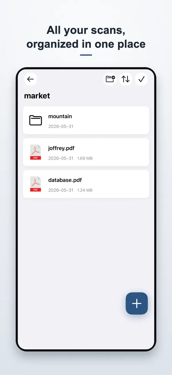 Screenshot #1 pour Scan to doc