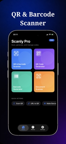 QR Reader & Document Scanner iPhone screenshot