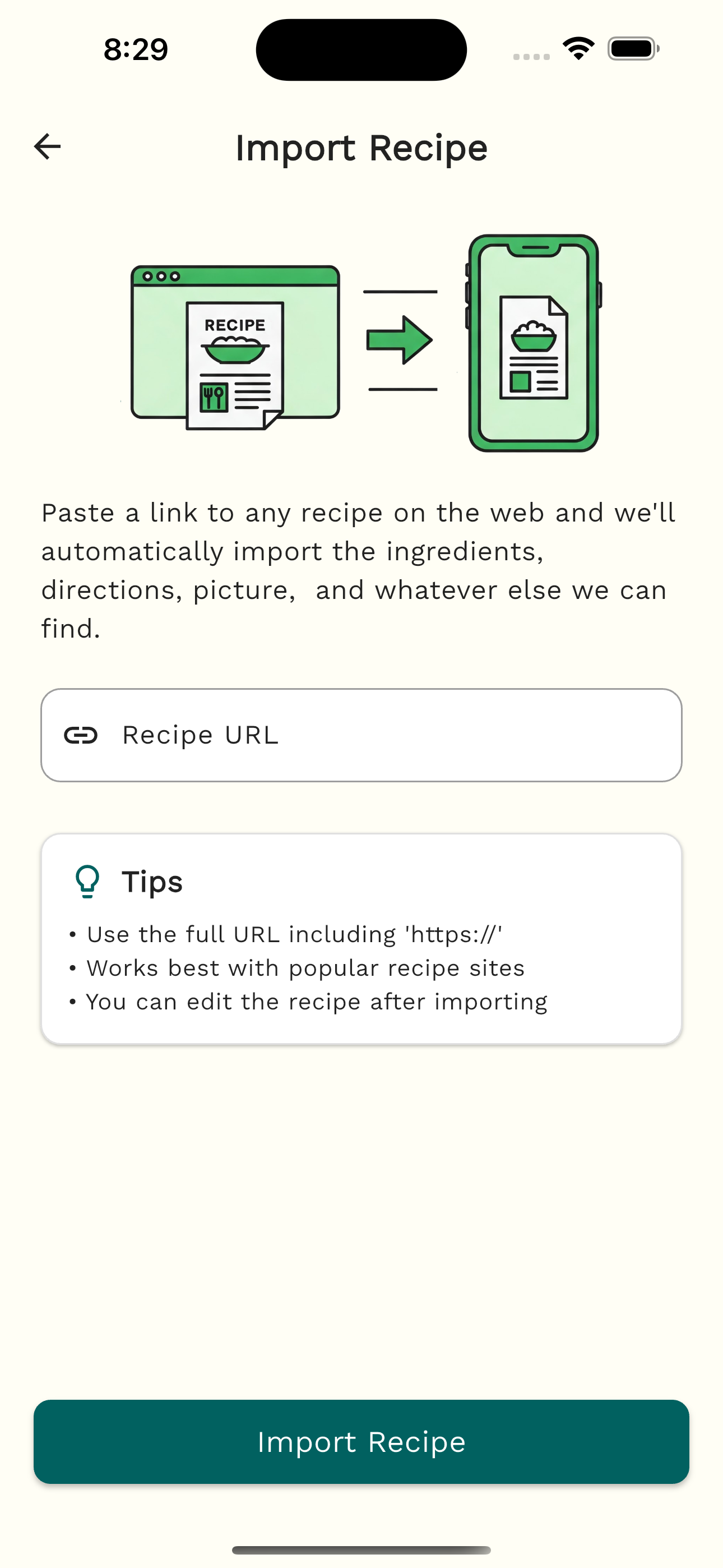 Grandma's Recipes App