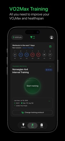 VO2Max Training Screenshot 1 of 9