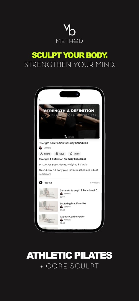 VB METHOD - Health & Fitness App | MWM