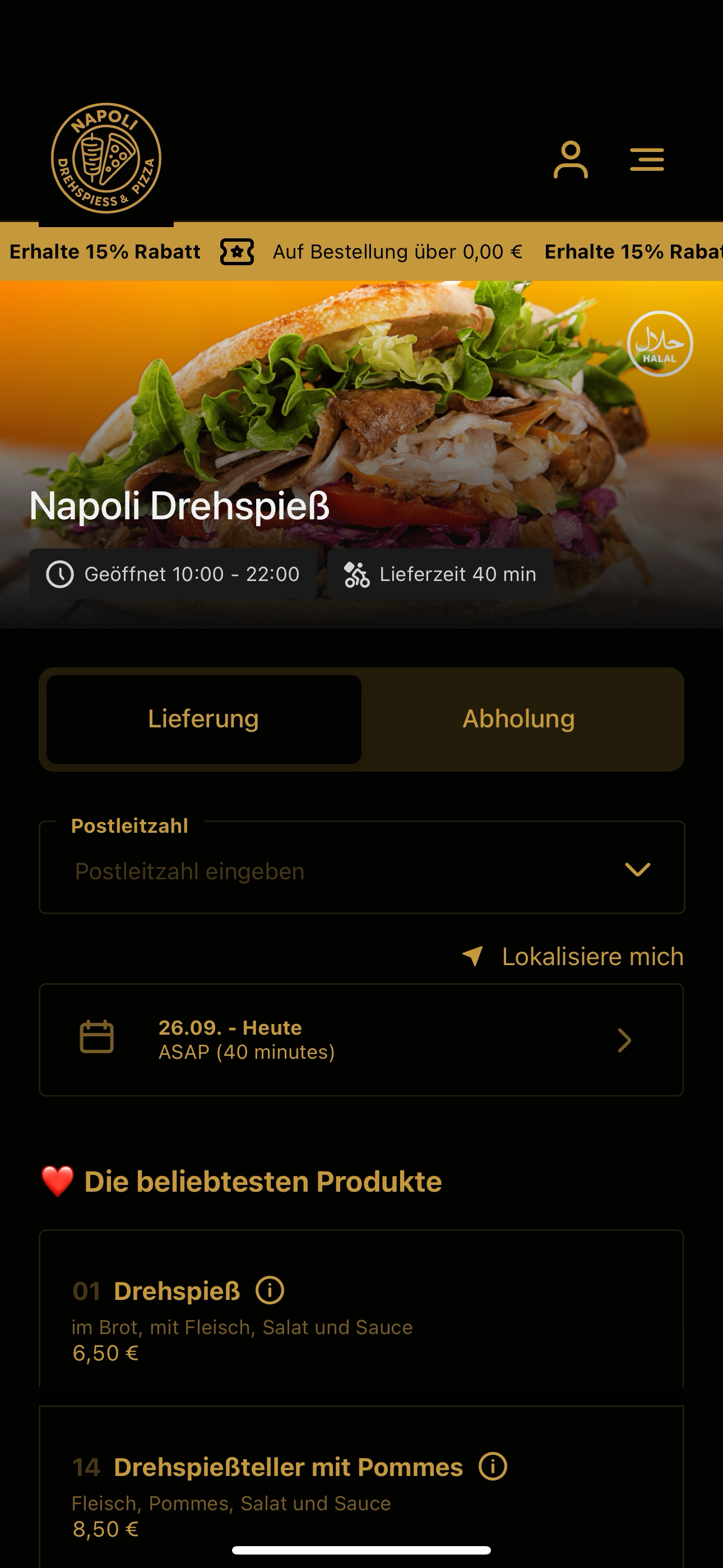 Napoli - Drehspieß & Pizza
