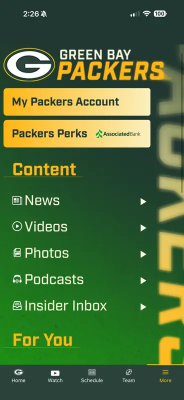 Green Bay Packers screenshot 5 of 5