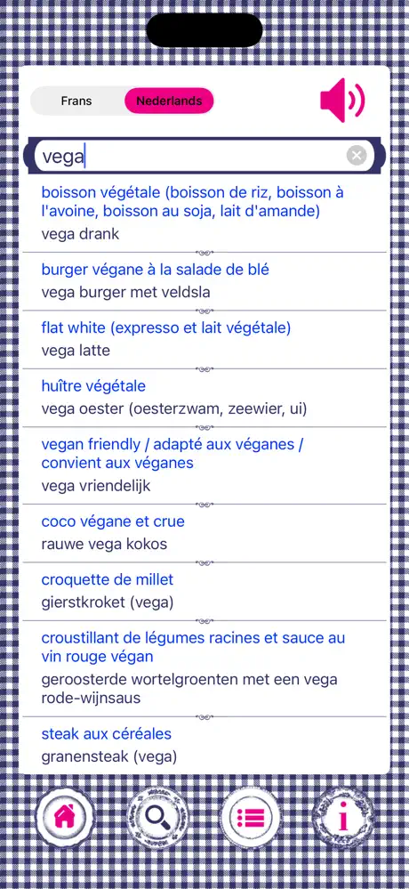 Culinair Frans A-Z-app screenshot 4