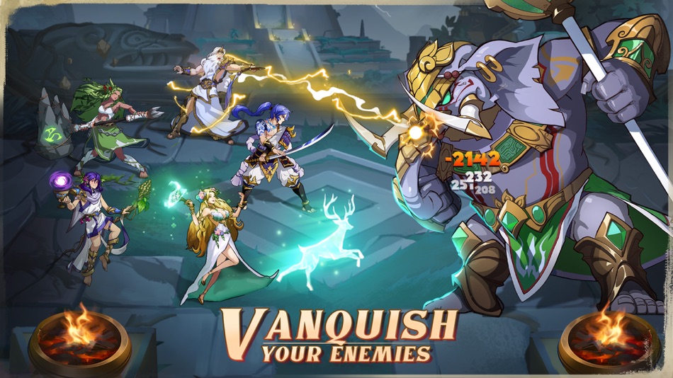 #5. Mythic Heroes: Idle RPG (iOS) 来自: IGG SINGAPORE PTE. LTD.