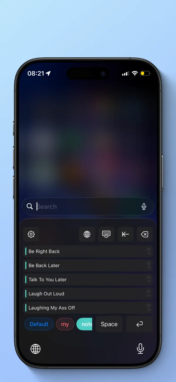 #5. QuickPhrase - Quick Text Input (iOS) Ved: 志杰 朱