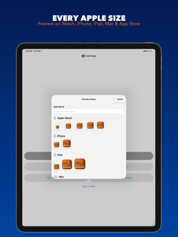 IconForge - AI App Icon Maker iPad screenshot