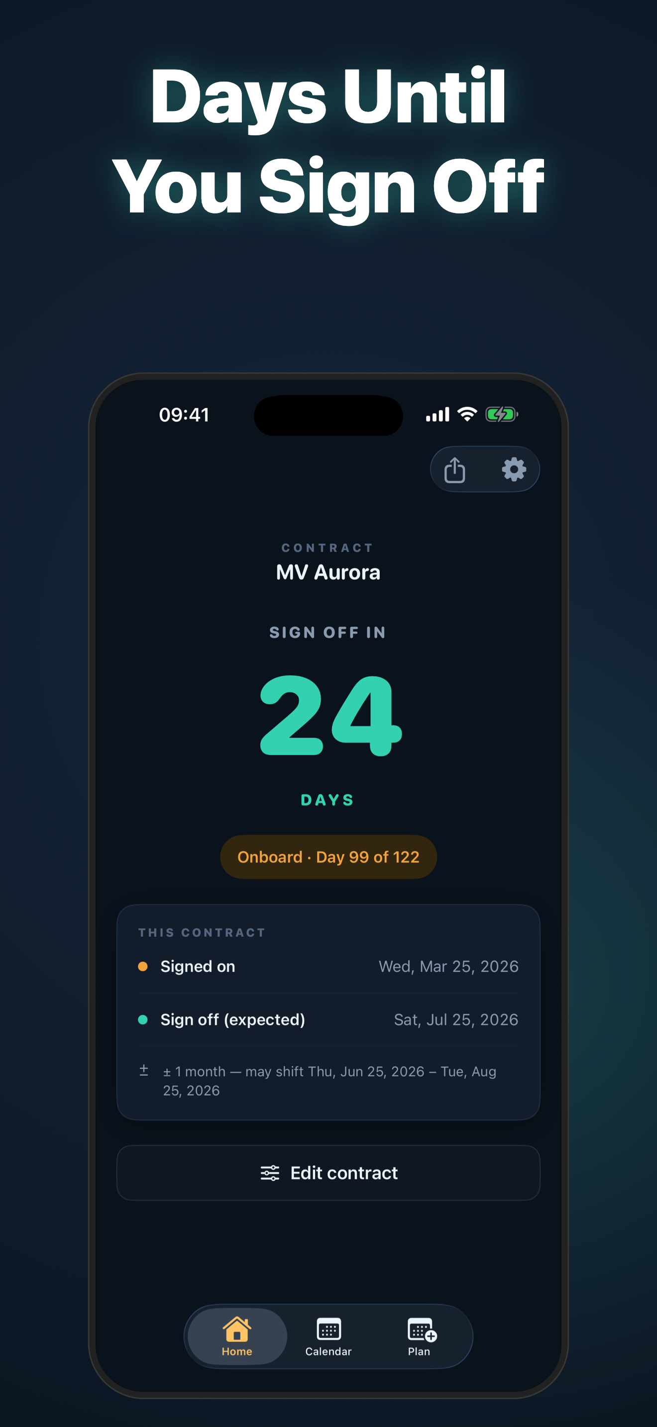 Homebound: Seafarer Calendar screenshot 3