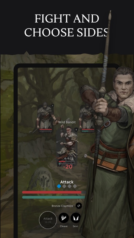 Eldrum: Red Tide - Text RPG screenshot 3