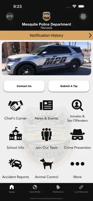Mesquite NV Police screenshot 1