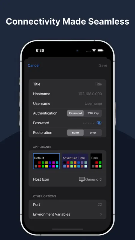 Terminux: SSH Client screenshot 6 of 8