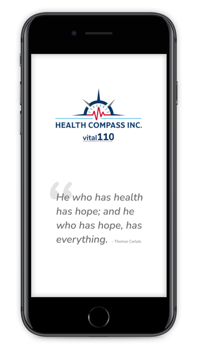 Health Compass vital110 Screenshot