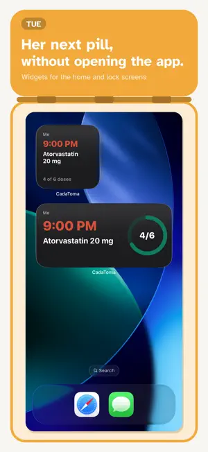 CadaToma: Medication Reminder screenshot 2