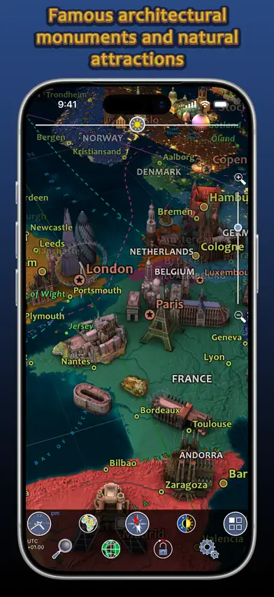 Earth 3D - World Atlas screenshot 2