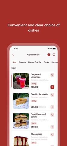 Coralillo Cafe iPhone screenshot