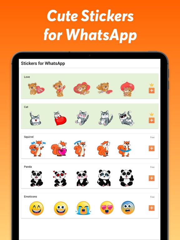 WishOK: Love message, stickers iPad screenshot 4 - Entertainment app