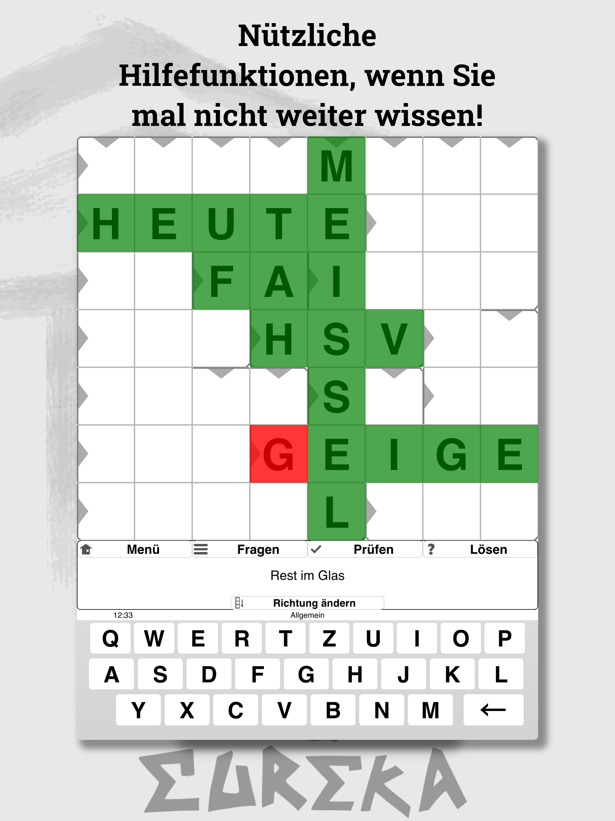 Eureka! Kreuzworträtsel