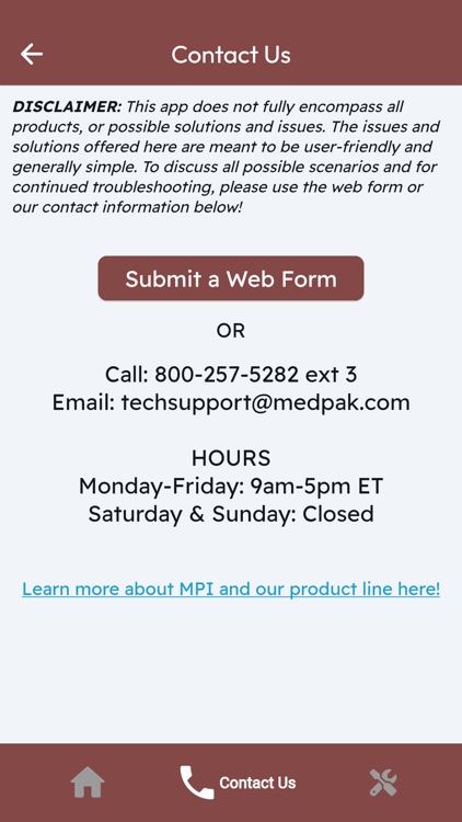 MPI Technical Assistance