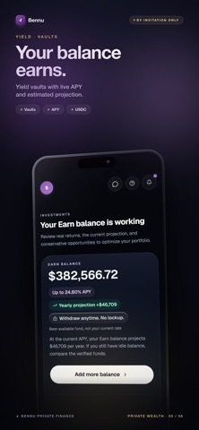 Bennu: Accounts & crypto Screenshot 5 of 6