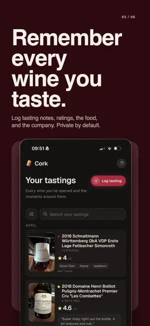 Cork - Wine Journal & Maps screenshot 4