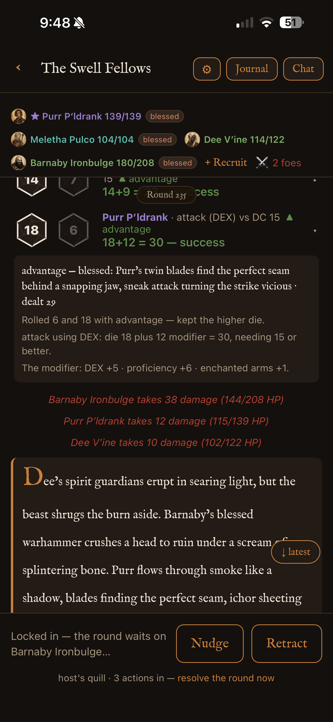 Tabled: Story RPG with Friends screenshot 3