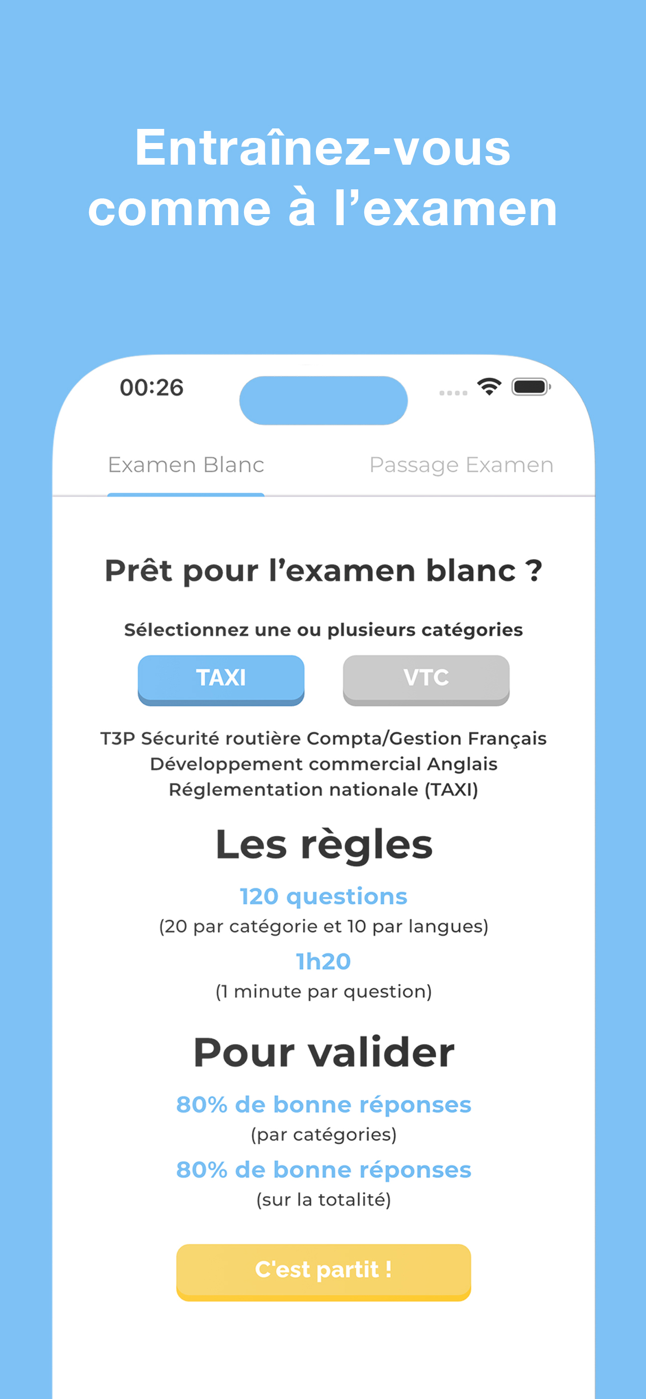 Objectif VTC - Révision 2025