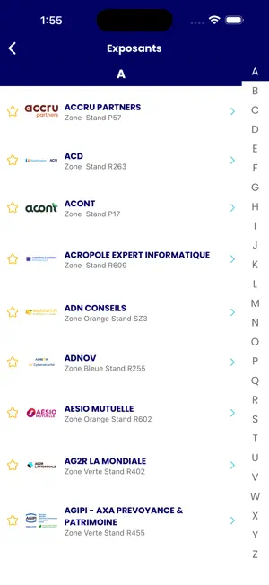 Congres OEC screenshot 3
