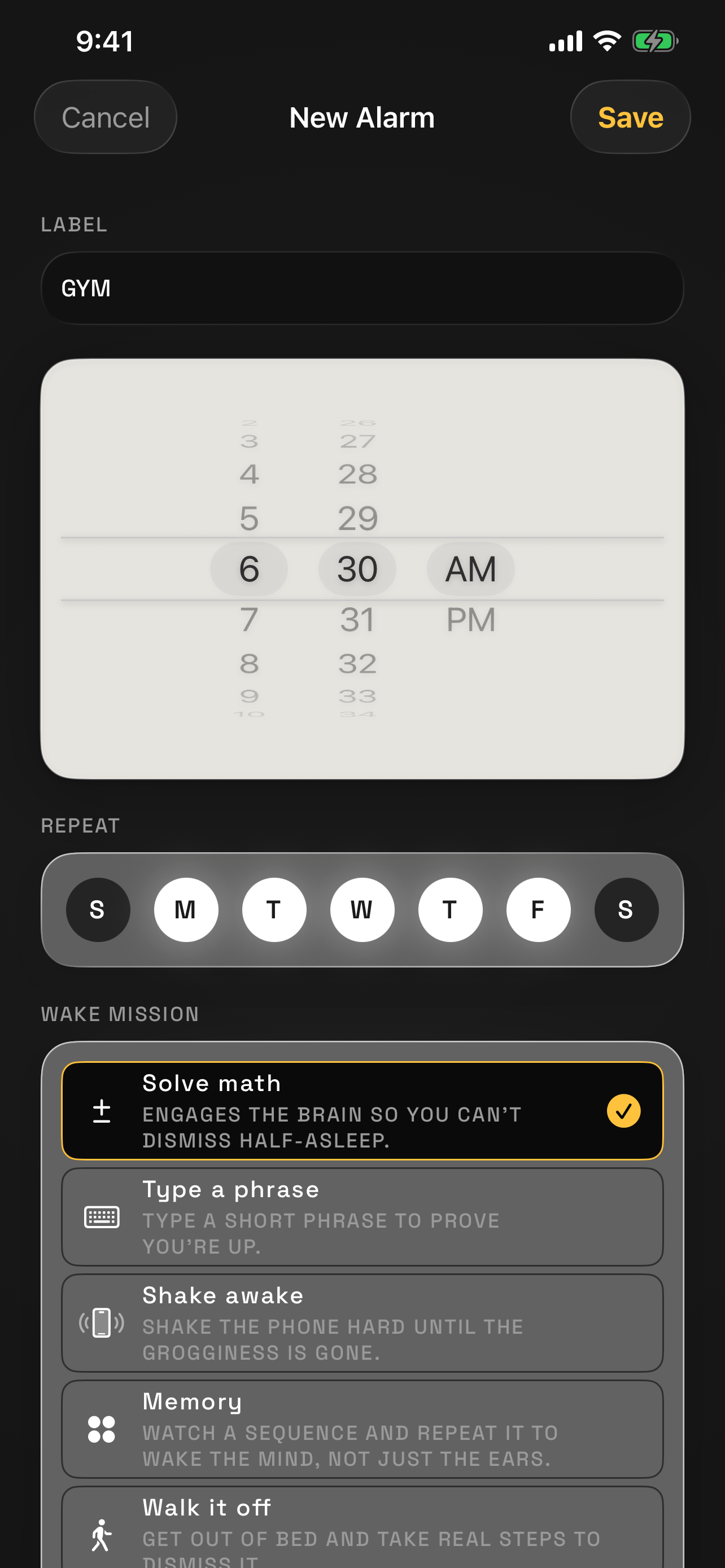 So Alarmed: Anti-Snooze Alarm screenshot 6