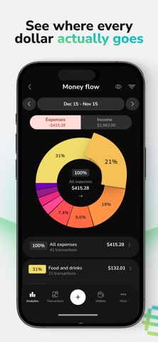 WiseWallet – Expense Tracker Screenshot 3 of 8