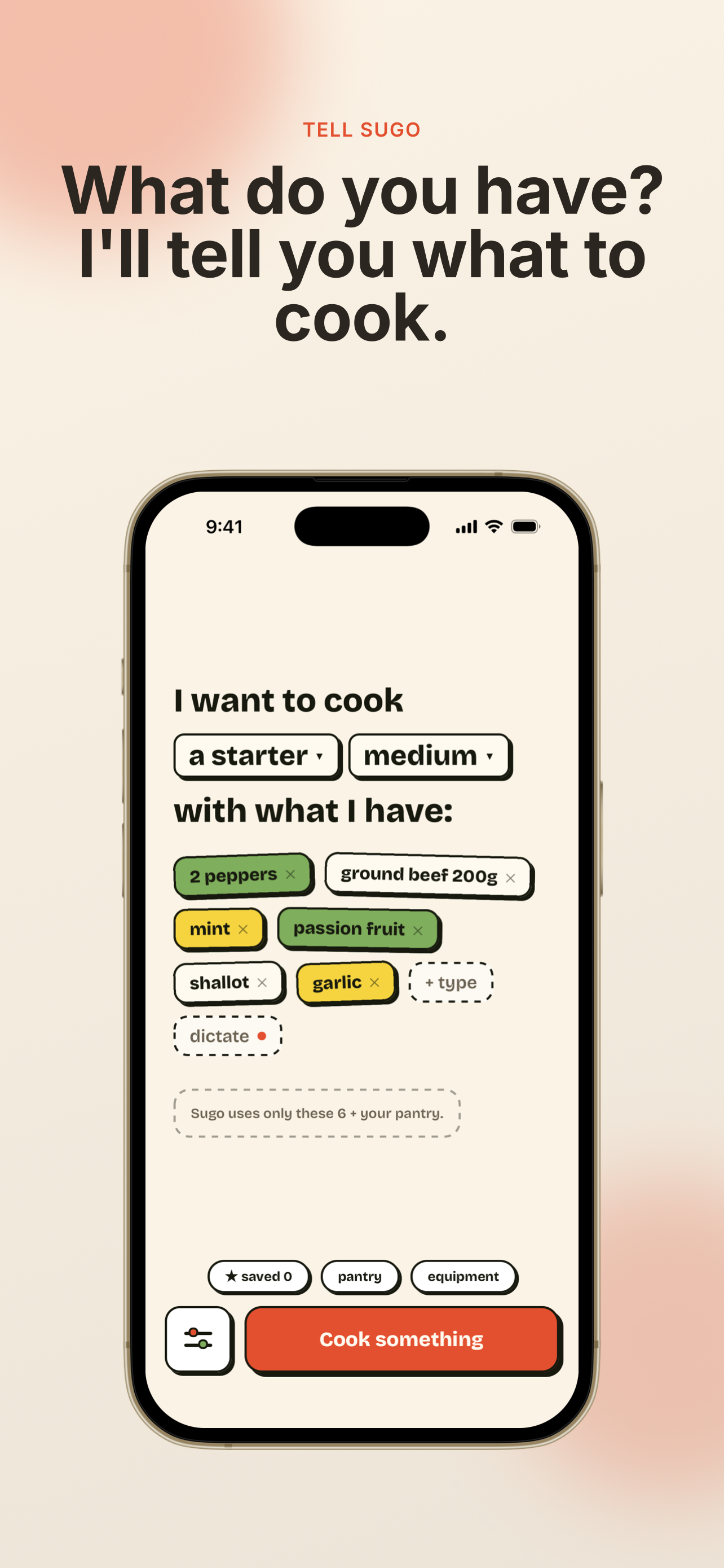Sugo: cook with what you have
