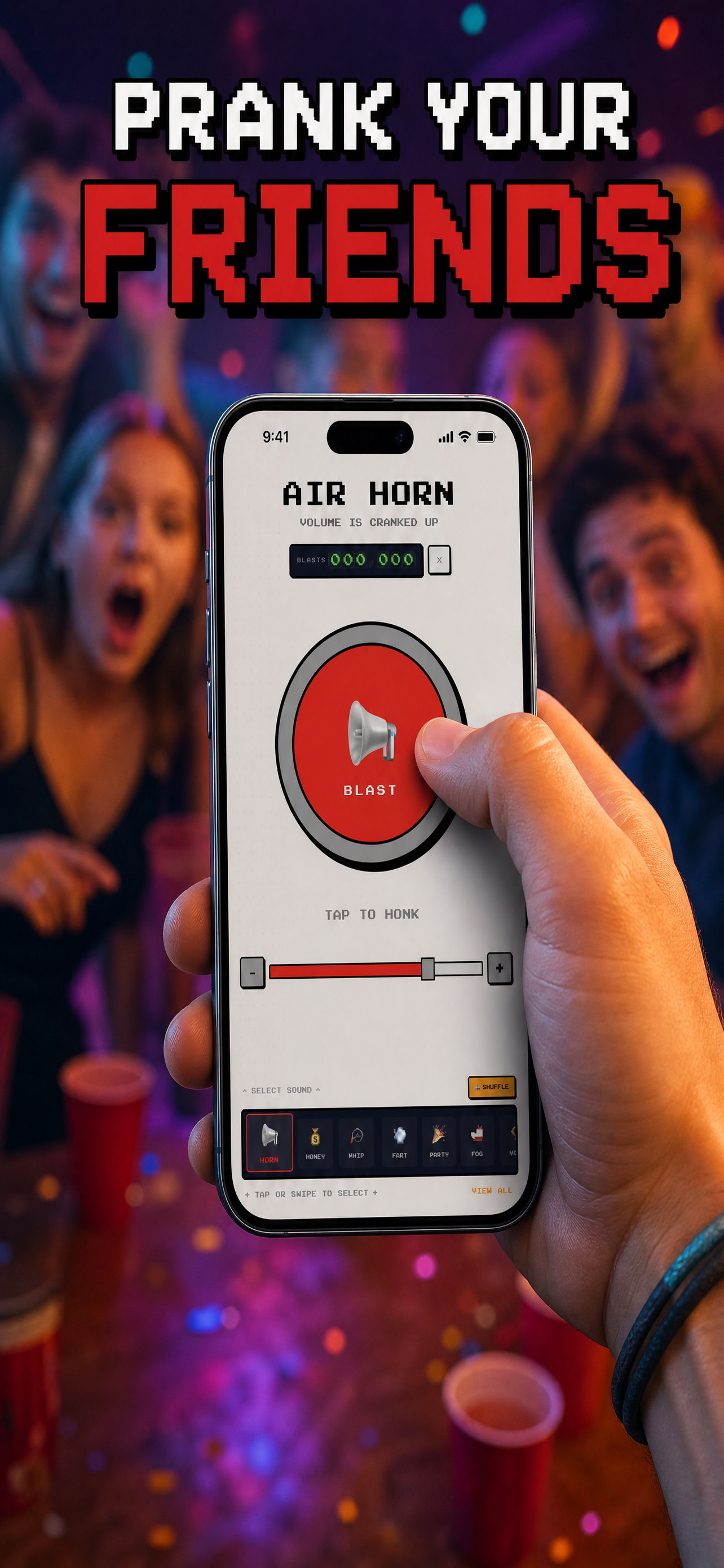 Air Horn & Prank Sounds