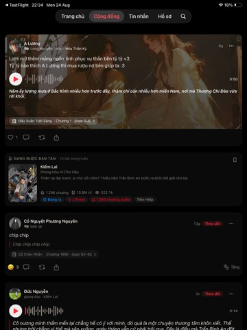 LoHi - Đọc & Nghe Truyện iPad screenshot 7