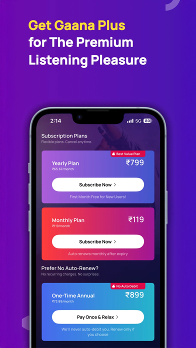 Gaana Music - Songs & Podcasts iPhone screenshot 7