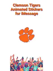 clemson animated stickers 2024 ipad images 1