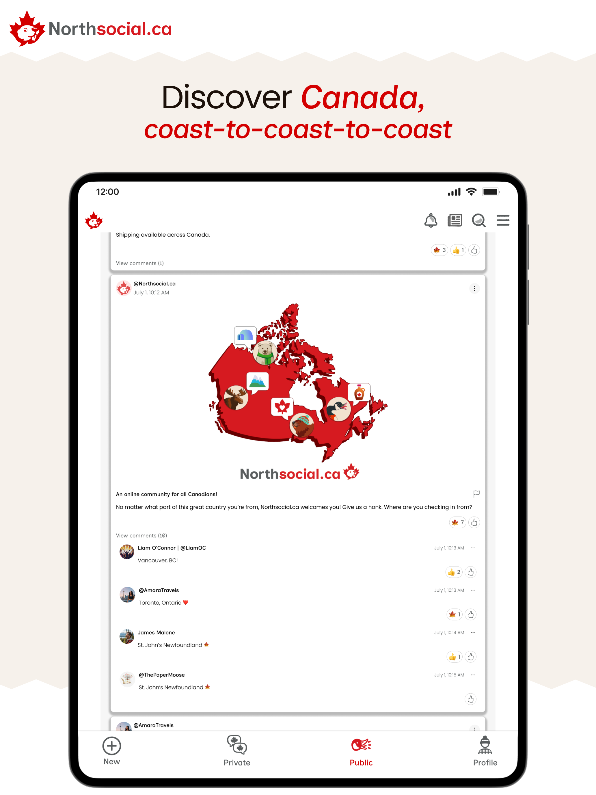 Northsocial.ca screenshot 9