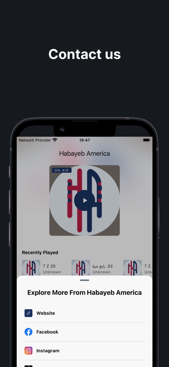 iPhone screenshot