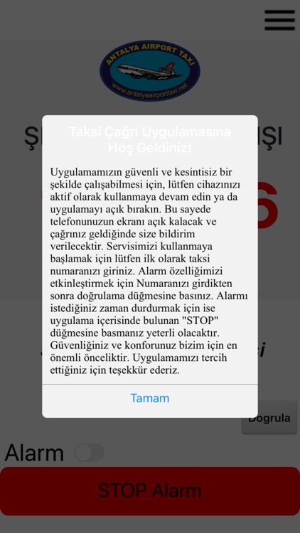 Antalya Havalimani Taksi Çağrı