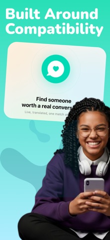 Mint Talk - Match & Talk iPhone screenshot