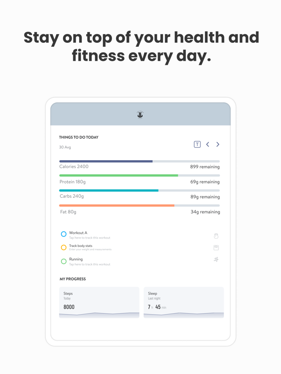 James Jefferson Training iPad screenshot 6 - Health & Fitness app