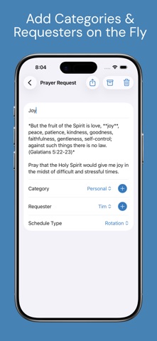 PrayerPlan+ screenshot 4