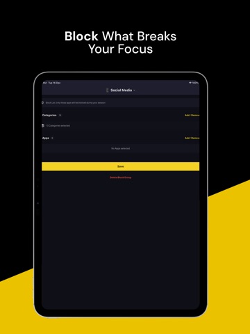 Morakez: Focus & Timer iPad screenshot