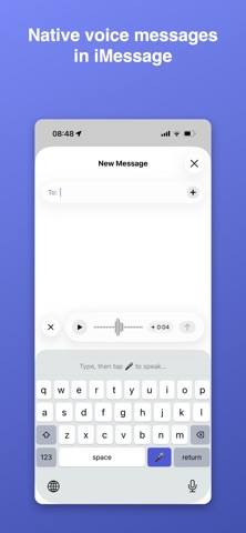 KeyVox iPhone screenshot