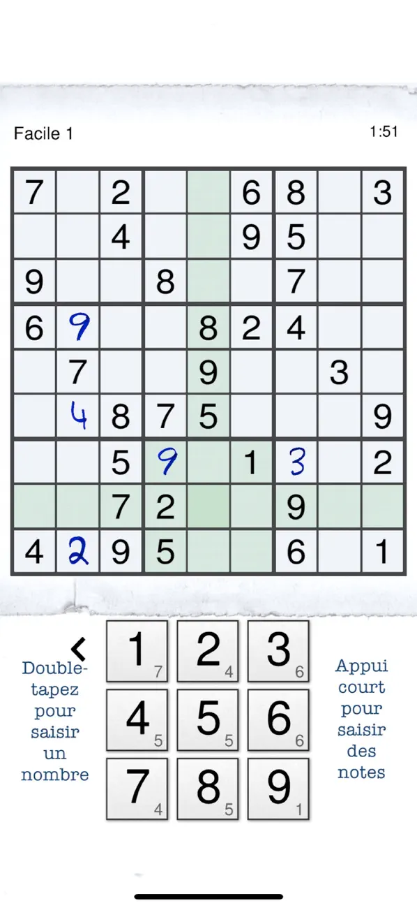 Screenshot #1 pour Simply, Sudoku!