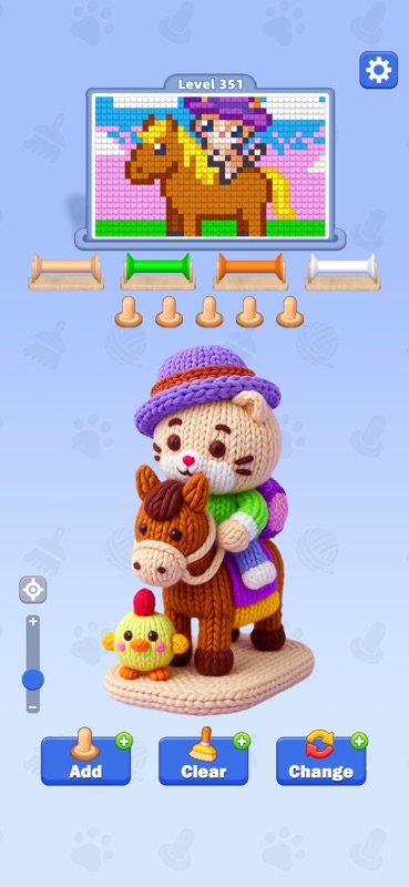 Knit Master 3D: wool sort game screenshot 2