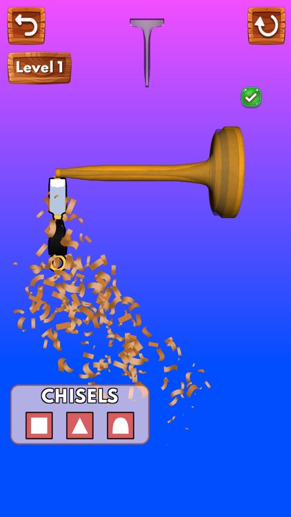 Woodturning 3D - Wood Cutting screenshot-3