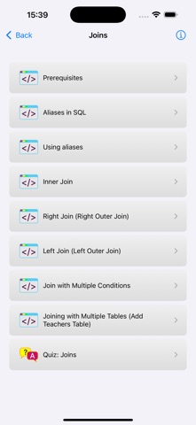 SQL Programming Guide screenshot
